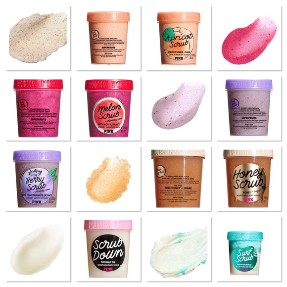 6 Face body scrub mixed lot bundle Victoria's PINK - Picture 8 of 8